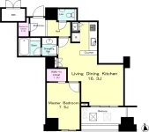 1LDK+SIC<br>56.93m²