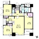 3LD・K+WIC　<br>75.75m²