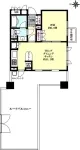 1LDK　<br>39.57m²