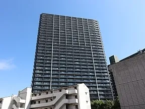 西側からの外観(センタータワー) 