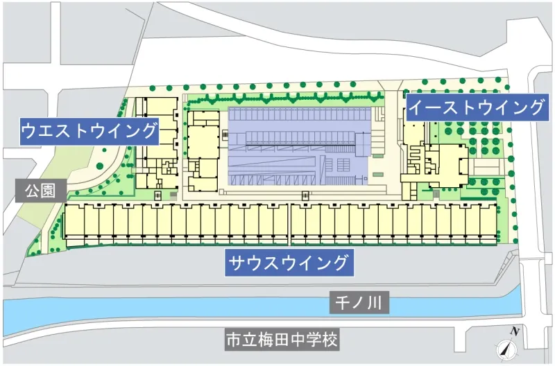 敷地配置図
