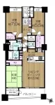 3LD・K＋コンサバトリー＋納戸<br>85.36m²