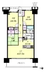 3LD・K+WIC <br>72.07m²