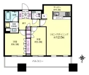 2LD・K <br>64.21m²