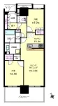 2SLD・Ｋ＋WIC <br>64.02m²