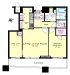 2LD・K＋WIC　<br>65.25m²