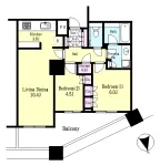 2LD・K+S<br>57.73m²