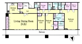 3LD・K+S+3WIC+SIC<br>161.58m²