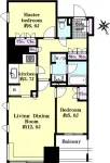2LDK<br>65.83m²