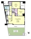 2LD・K <br>68.37m²