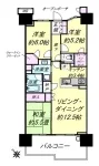 3SLD・K+2WIC<br>73.84m²