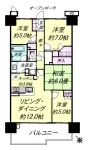4SLD・K+WIC<br>86.31m²