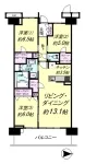 3LDK+2WIC<br>78.69m²