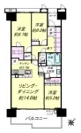 3SLD・K+WIC<br>90.18m²
