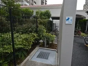 ペット足洗い場