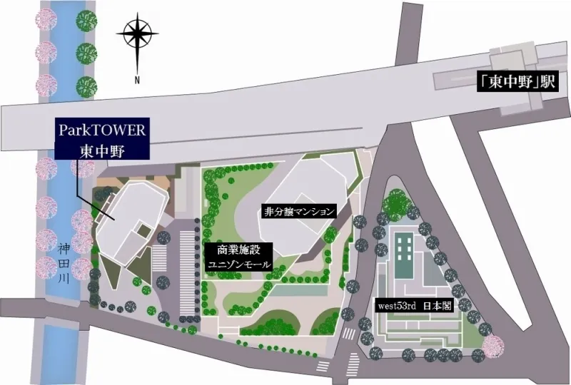 敷地配置図