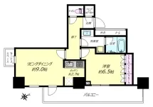 1LD・K <br>46.24m²