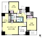 2SLD・K <br>64.30m²