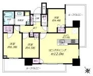 3LD・K+WIC <br>70.42m²