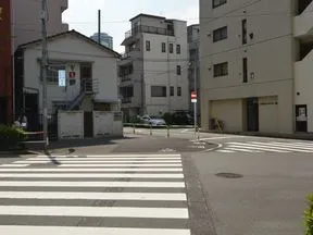 空蝉橋南交差点通過