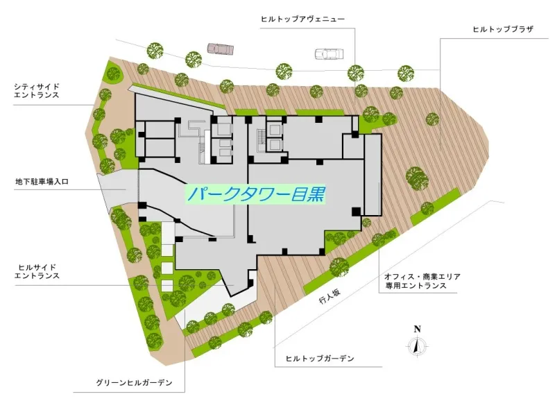 敷地配置図