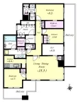3SLD・K＋WIC <br>110.82m²