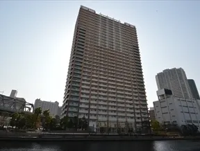 高浜運河対岸からの外観