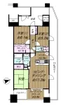 ３ＬＤＫ+ＷＩＣ<br>７５．００m²