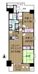 ３ＬＤＫ+ＷＩＣ<br>８５．５５m²