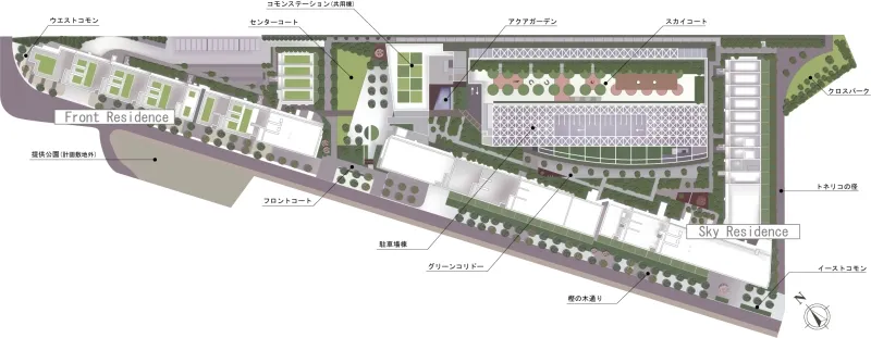 敷地配置図