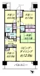 3LDK+2WIC<br>73.89m²