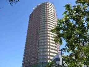 西側からの外観
