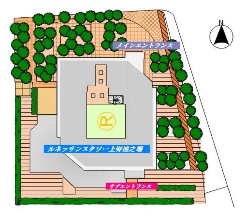 敷地配置図