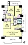 3SLD・K+WIC<br>75.74m²