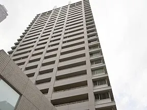 北東から見上げた外観