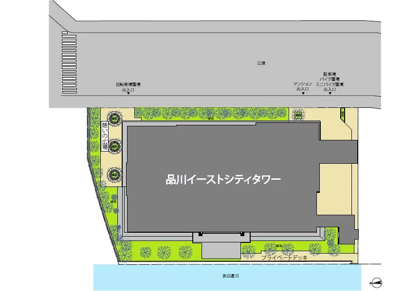 敷地配置図