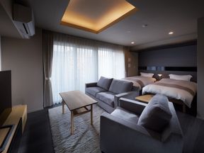 お客様の宿泊施設として、ホテルのように快適にお過ごし頂けるゲストルーム（2階）