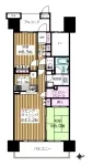 2LD・K+WIC <br>68.48m²