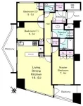 3LD・K＋N<br>80.00m²