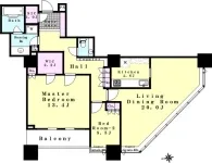 2LD・K　<br>105.84m²