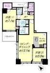 ２LD・K+WIC<br>68.15m²