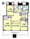 3LD・K+WIC<br>65.71m²