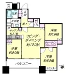 3LD・K+WIC<br>70.18m²