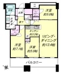 3LD・K+2WIC<br>75.44m²