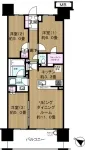 3LDK+WIC<br>66.69m²