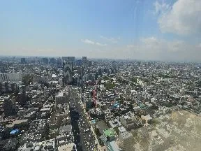 ４１階からの眺望　【五反田・大崎方面】