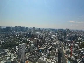 ４１階からの眺望　【品川方面】
