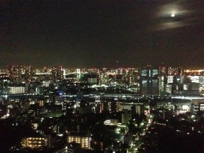 ４１階からの眺望　【芝浦・有明方面】　<br>夜景