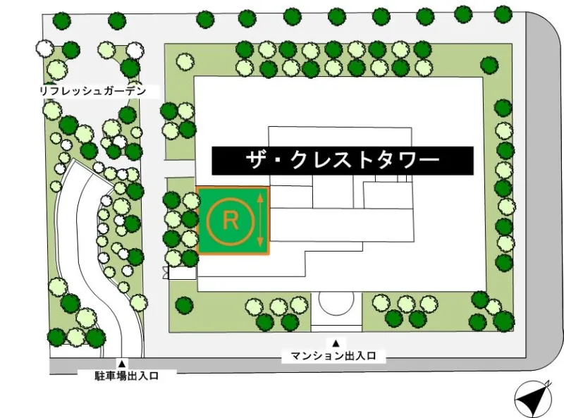 敷地配置図