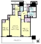 2LD・K<br>65.38m²
